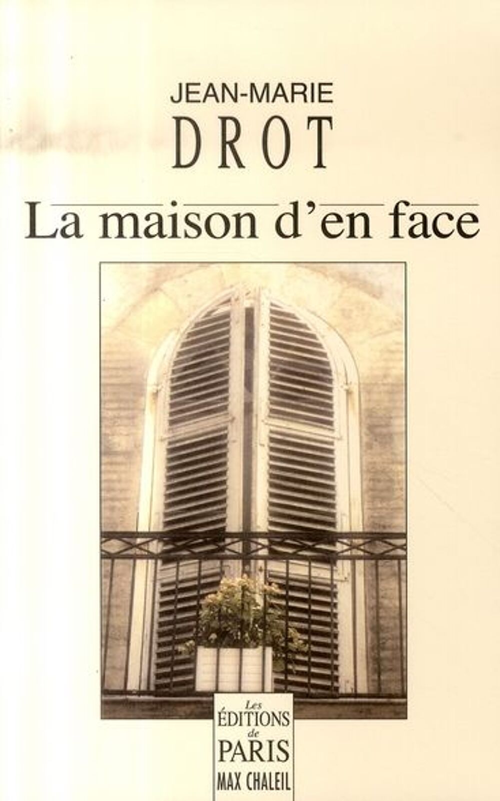 La maison d'en face Livres et BD