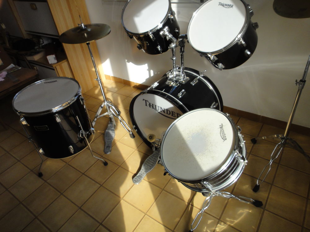 Batterie THUNDER noire Instruments de musique