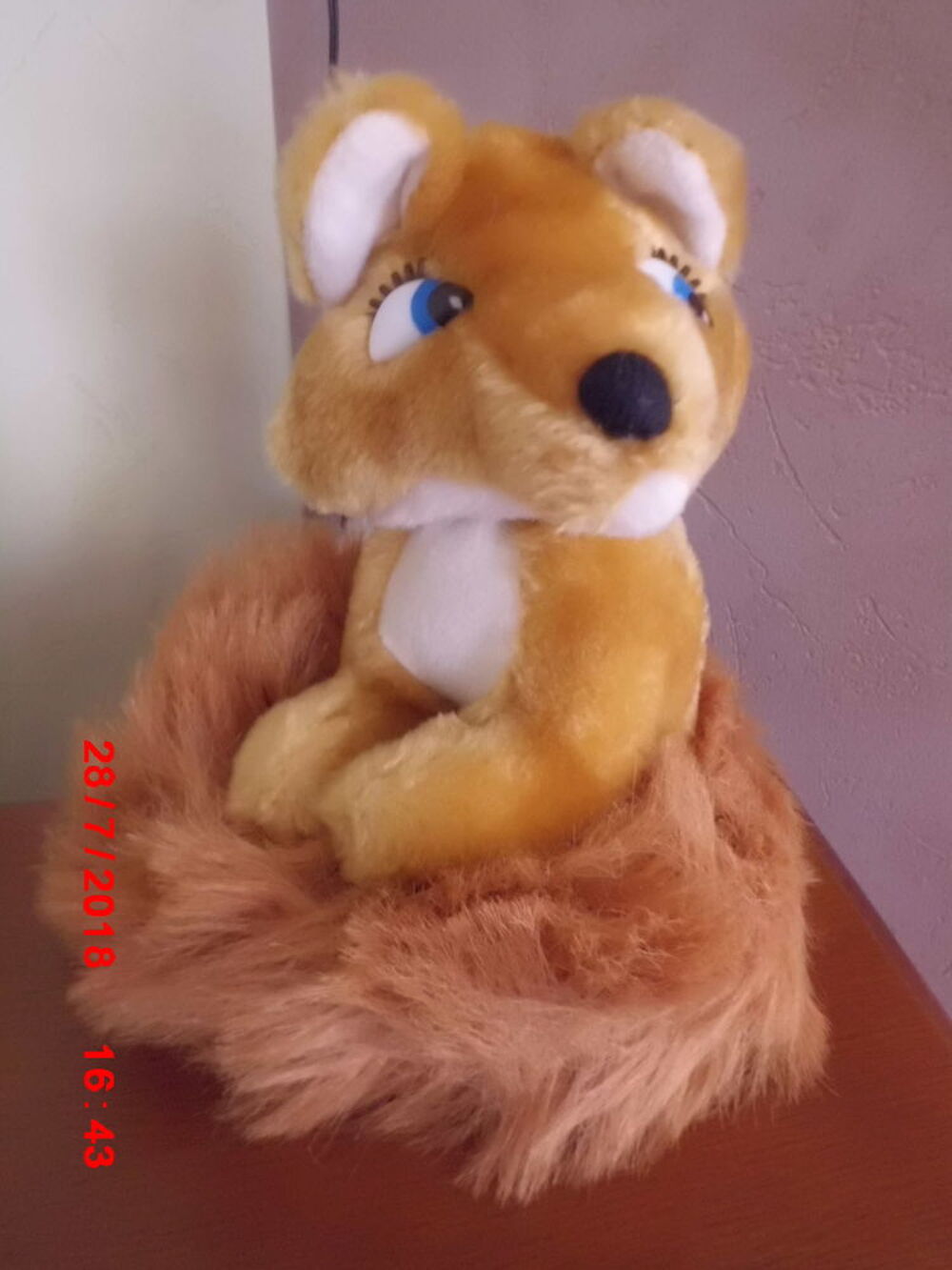 PELUCHE RENARD FOXY Jeux / jouets