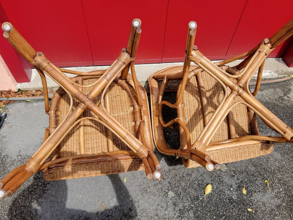 Fauteuil rotin excellente qualit&eacute; Meubles
