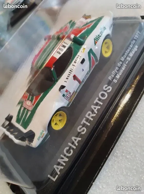 VOITURE RALLYE MINIATURE 1/43 12 Valleiry (74)