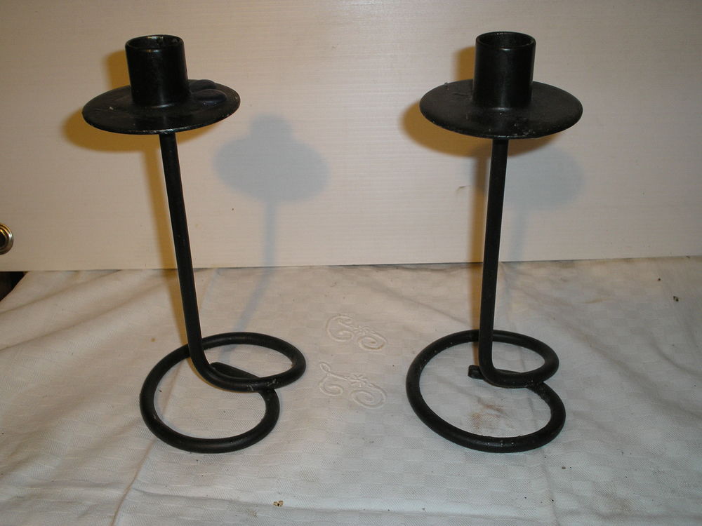 Bougeoirs moderne noir Cuisine
