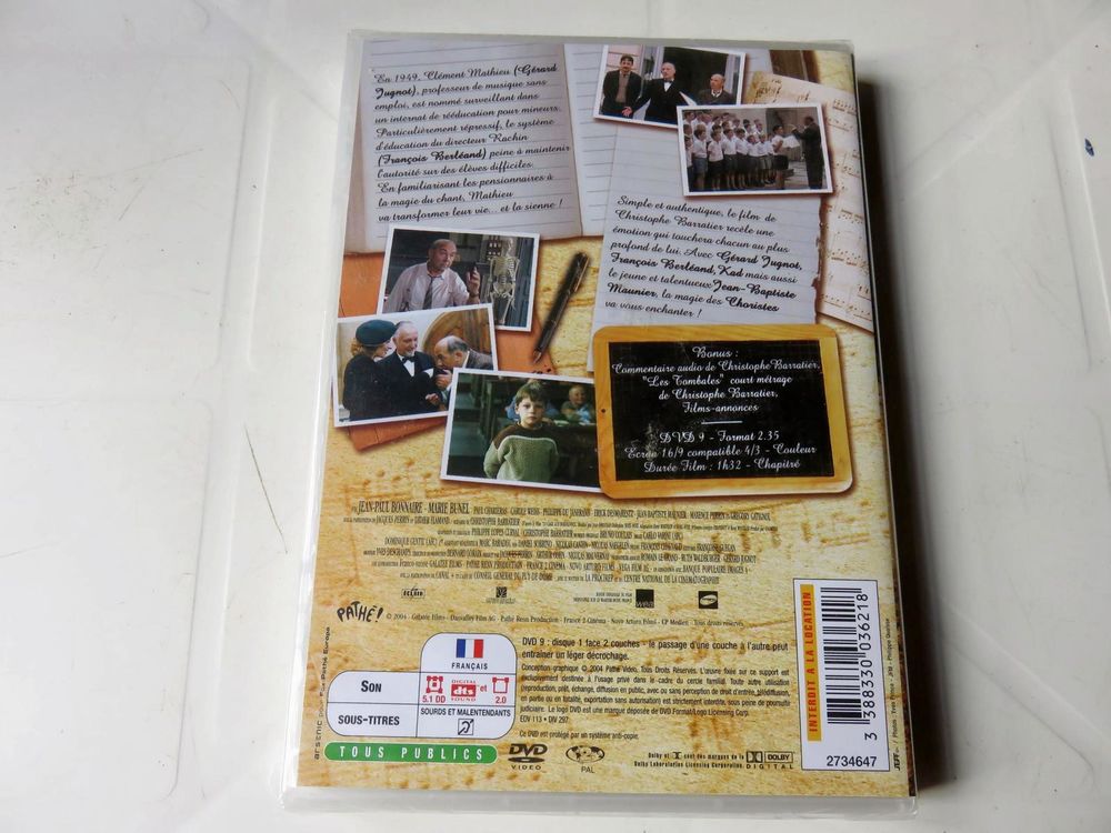 Les Choristes - DVD DVD et blu-ray