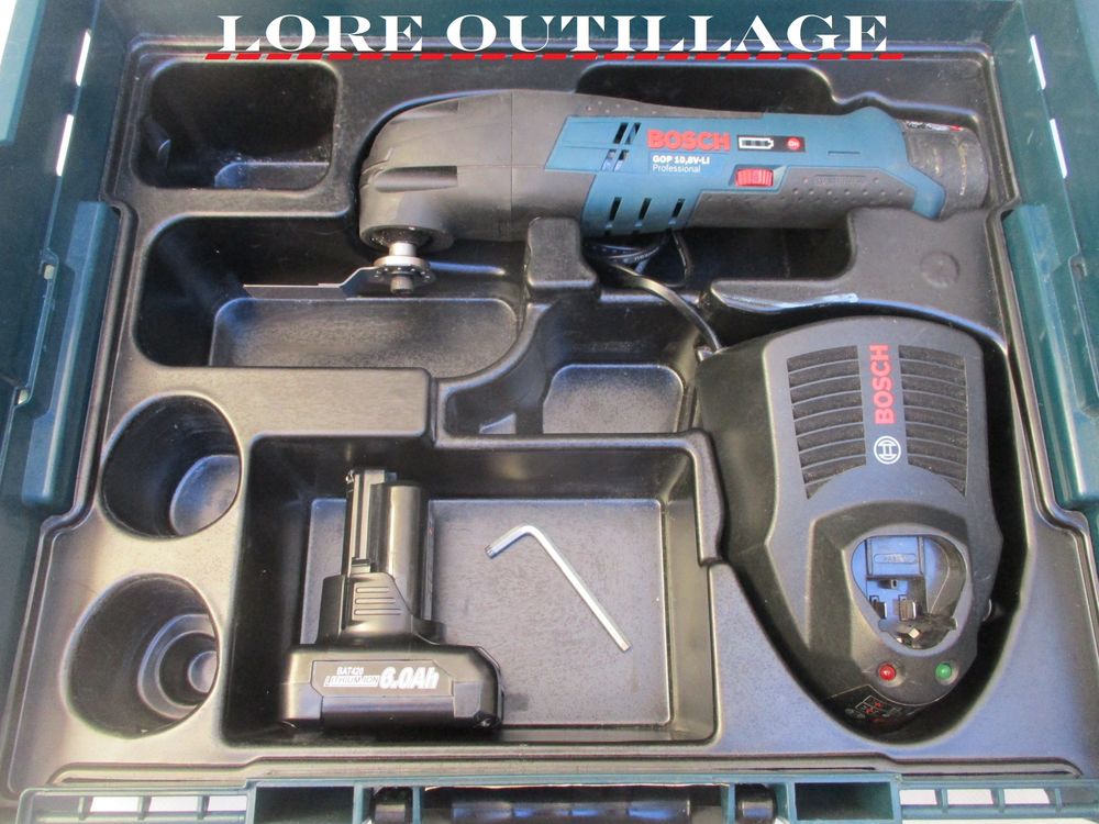BOSCH GOP 10.8v-li - Multifonction Bricolage