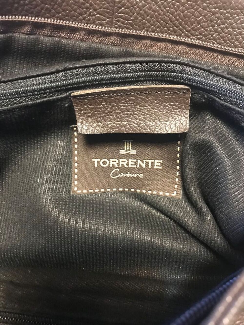 Sac torrente couture cuir best sale