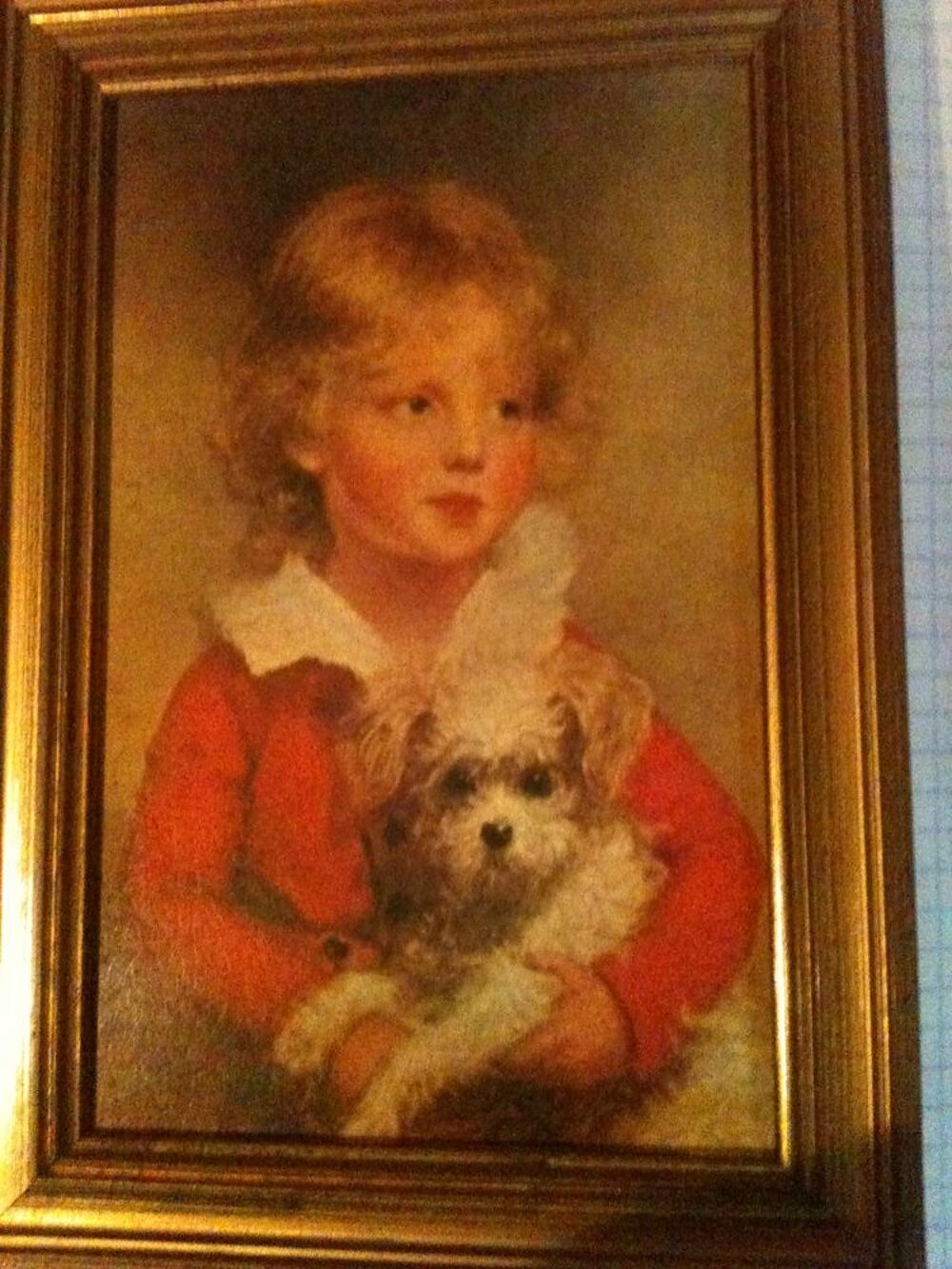 2 petits cadres dor&eacute;s &agrave; la Fragonard Décoration