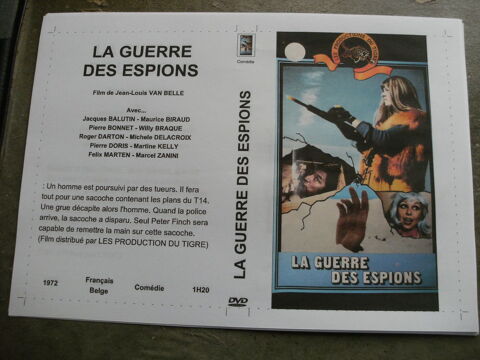 Film :   La guerre des espions   35 Saint-Médard-en-Jalles (33)