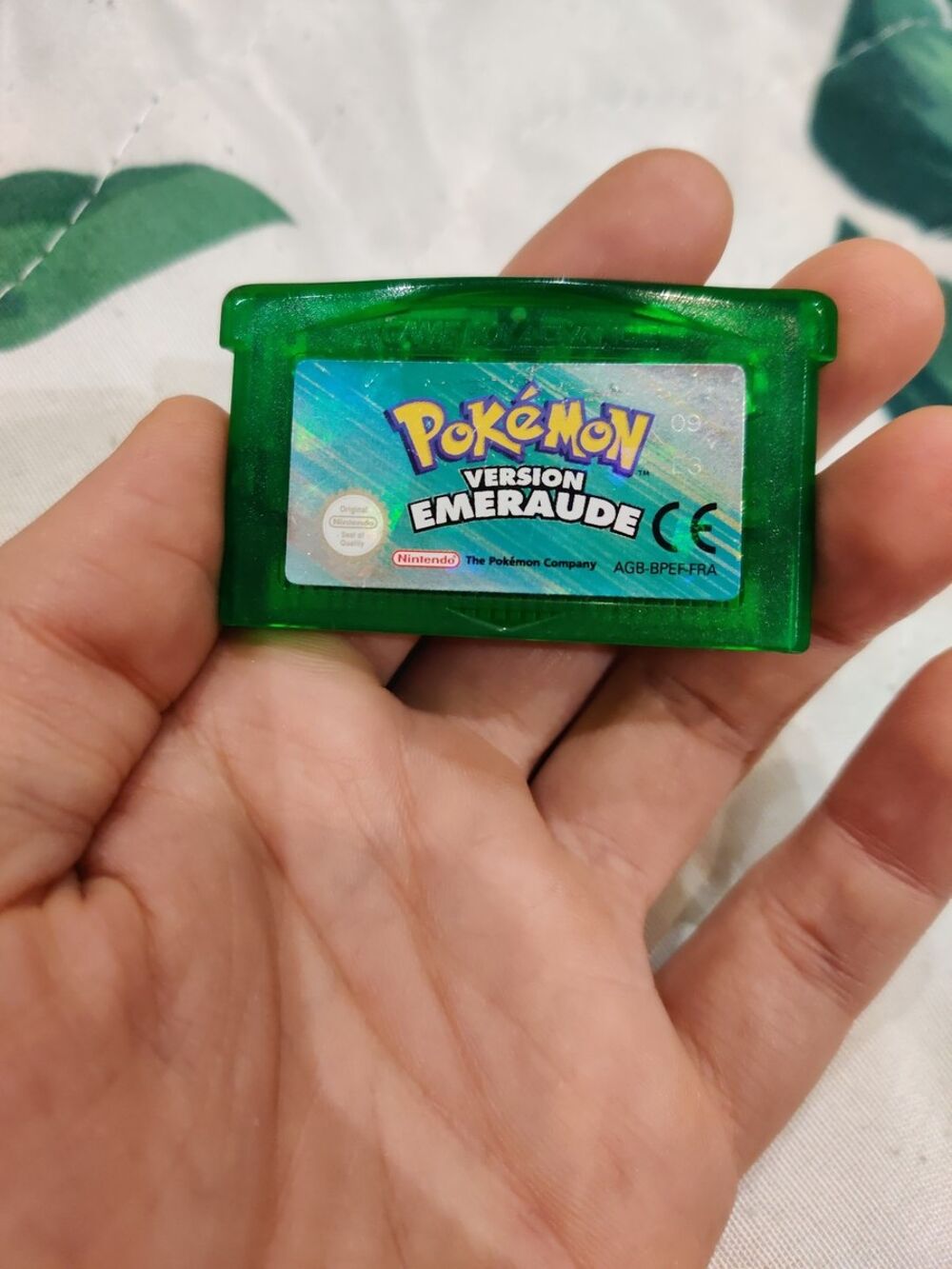 Jeu pokemon version &eacute;meraude game boy advance Consoles et jeux vidos