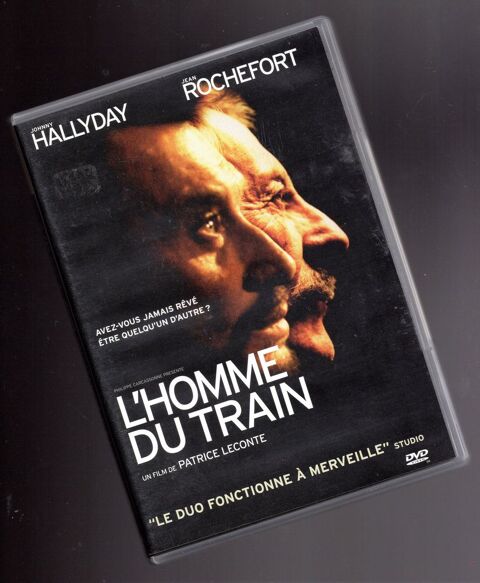  L'homme du train avec Johnny HALLYDAY, Jean ROCHEFORT... 10 Argenteuil (95)