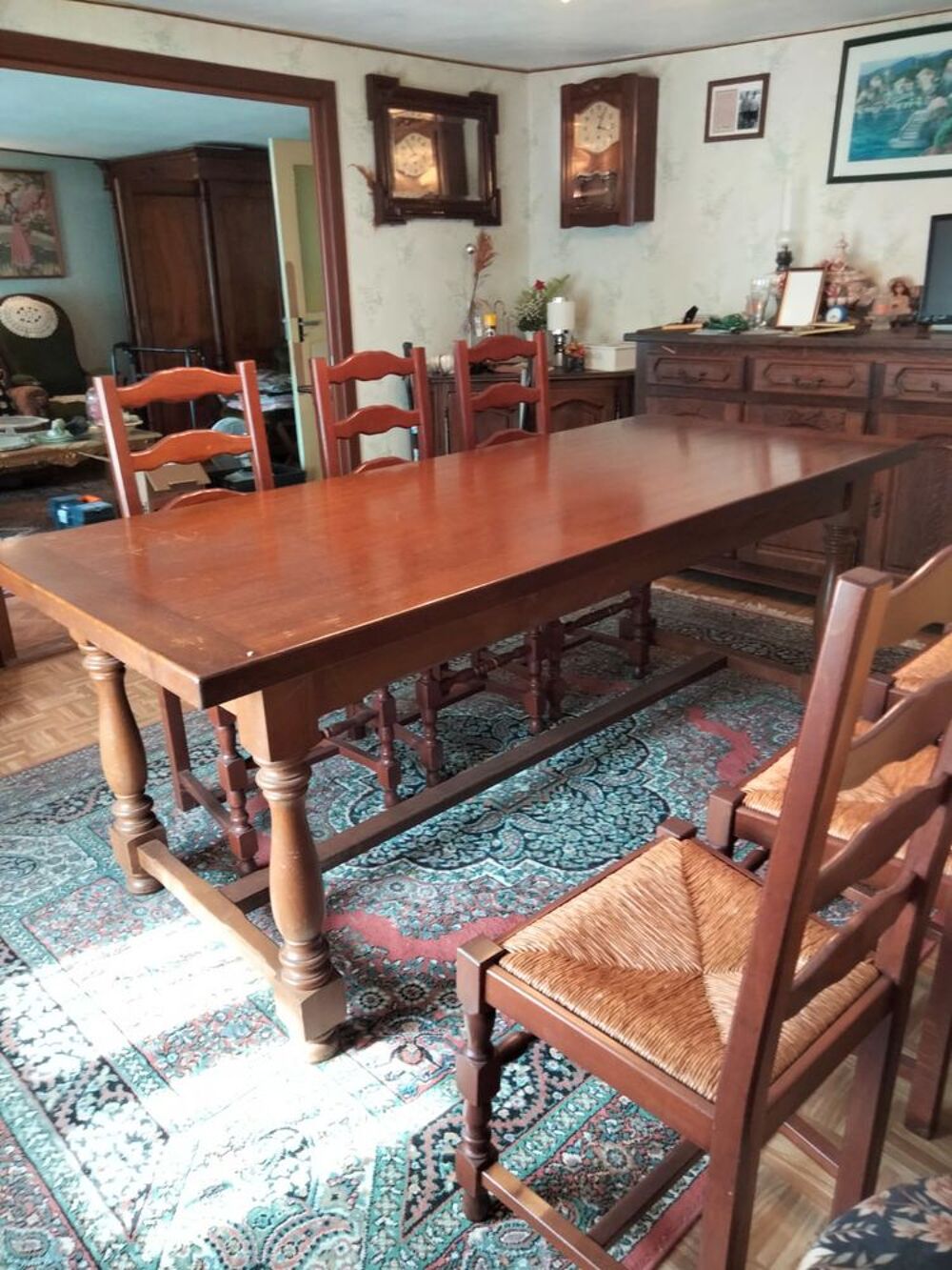 Table en ch&ecirc;ne Meubles