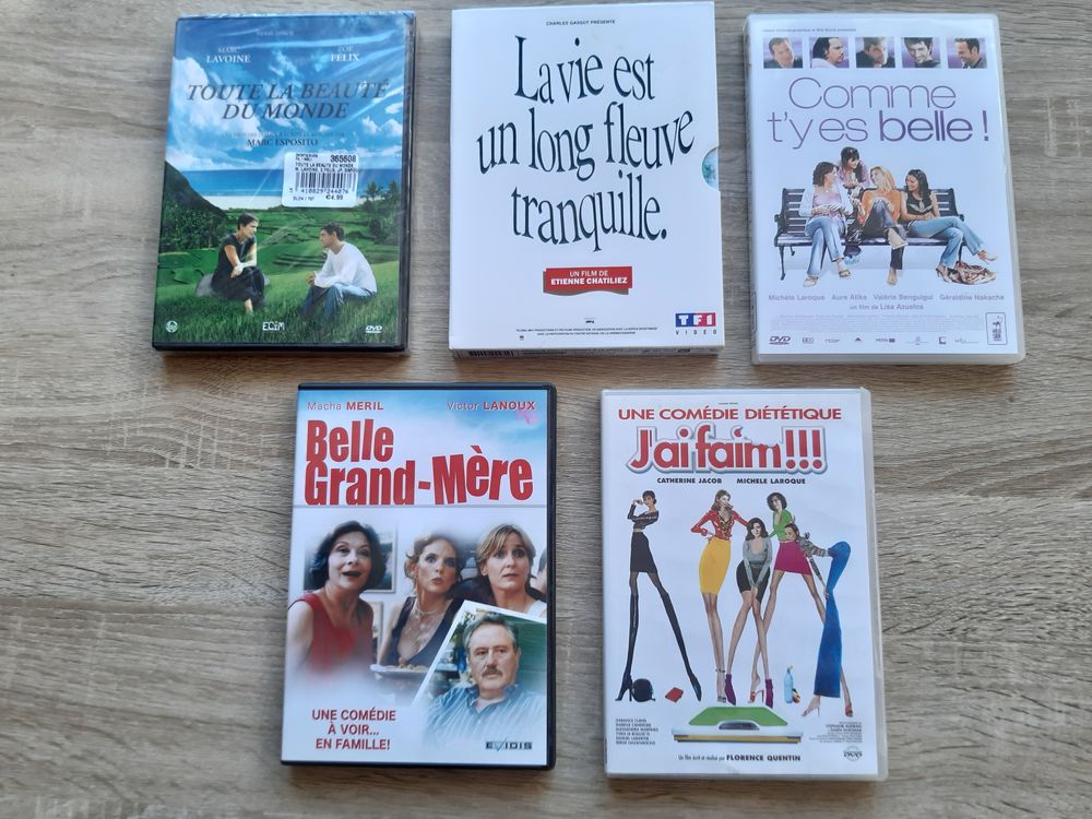 DVD "La Vie est un long fleuve Tranquille, J'ai faim ......) DVD et blu-ray