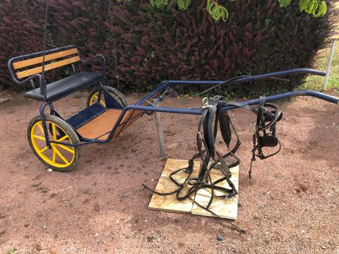 .charrette avec harnais pour poney 150 71160 Rigny-sur-arroux