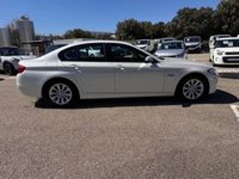 S&eacute;rie 5 518d 143 ch Luxury 2014 occasion 84290 Sainte-C&eacute;cile-les-Vignes