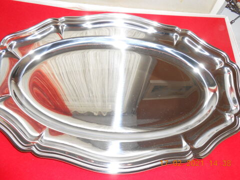 Plat inox massif 18/10ème Guy Degrennes  40/26cm neuf 20 Marck (62)