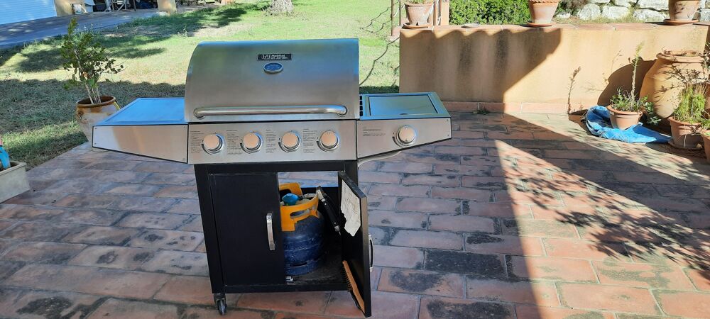  Meuble Barbecue &agrave; gaz. Jardin