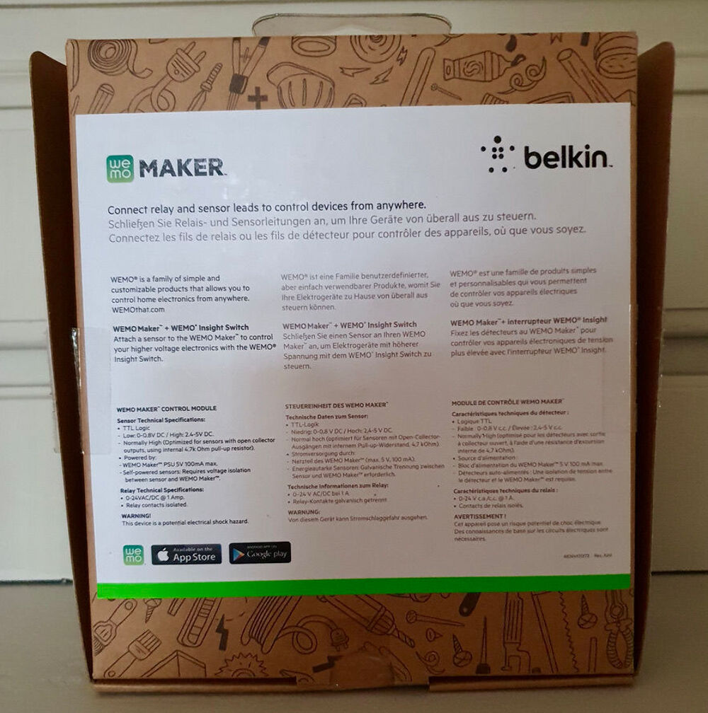 WEMO MAKER - BELKIN Matériel informatique