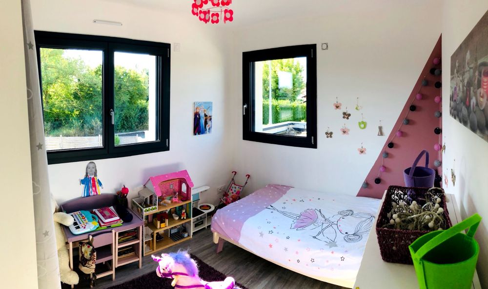 chambre fille, lit et &eacute;tag&egrave;re + matelas Mobilier enfants