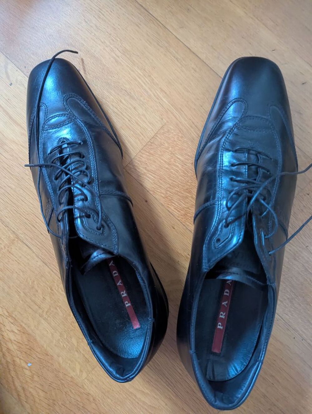 Chaussures &agrave; lacets homme PRADA Chaussures