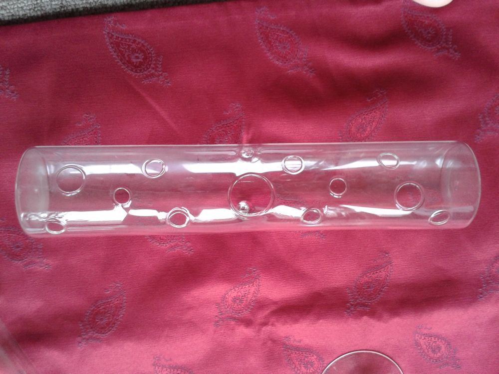 lot de tubes en verre style laboratoire Décoration