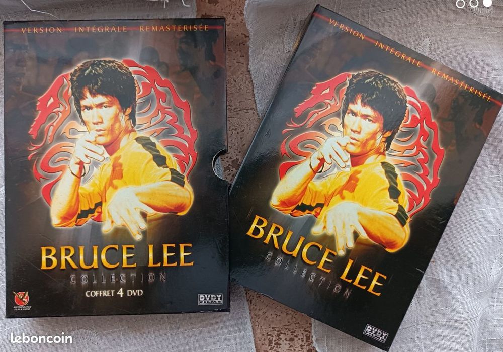 Bruce Lee collection coffret 4 DVD version integral remaste DVD et blu-ray