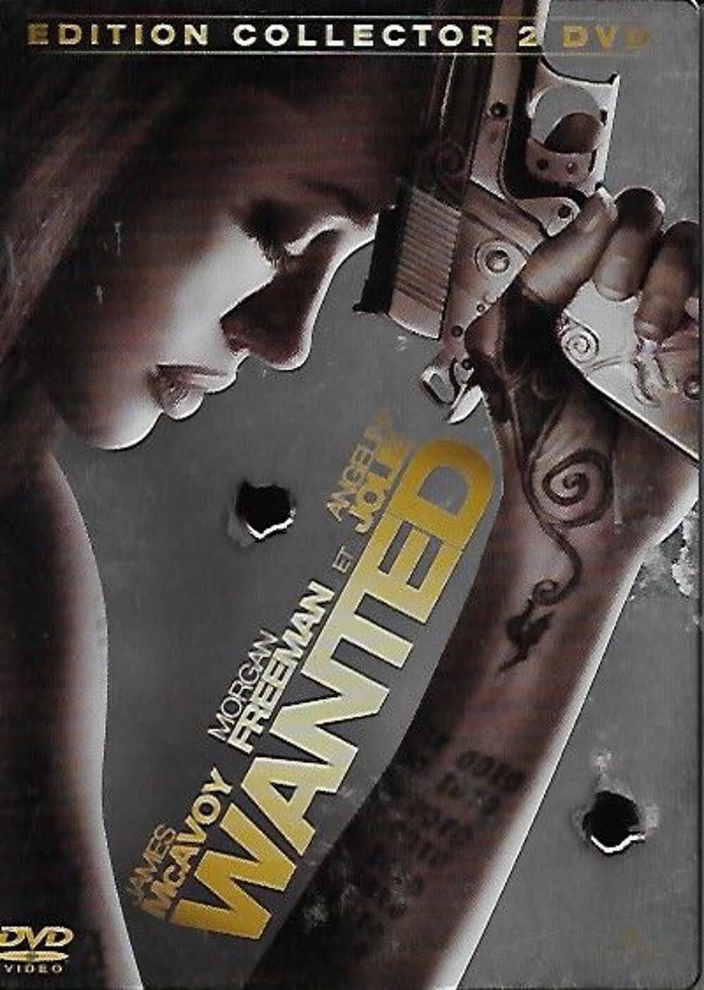 WANTED - Edition collector 2 DVD en boite m&eacute;tal DVD et blu-ray