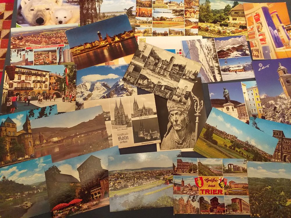 lot de 60 cartes postales de L'Allemagne en cpsm 