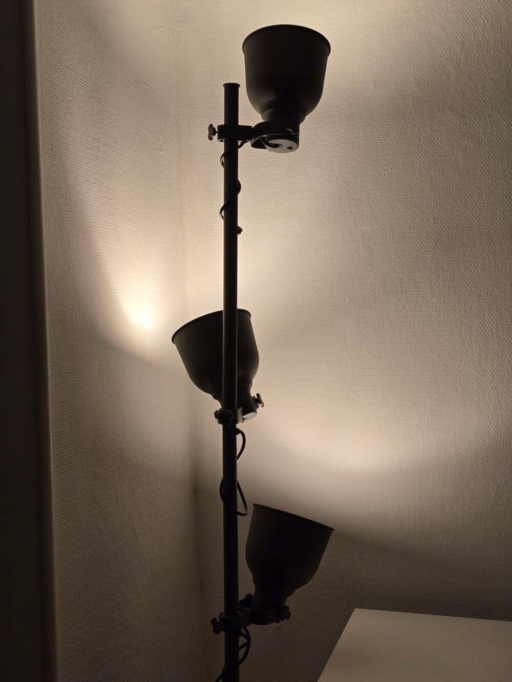 Lampe "cin&eacute;ma" 3 projecteurs r&eacute;glables Décoration