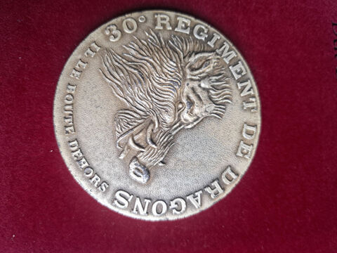 1918 médaille 30e régiment dragons 29 Prats-de-Mollo-la-Preste (66)