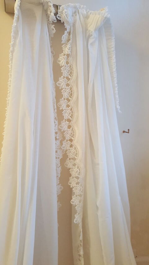 Rideaux blancs belle facture 80 Vimory (45)