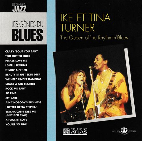 CD Ike & Tina Turner The Queen Of Rhythm'n' Blues  - Génies  4 Antony (92)