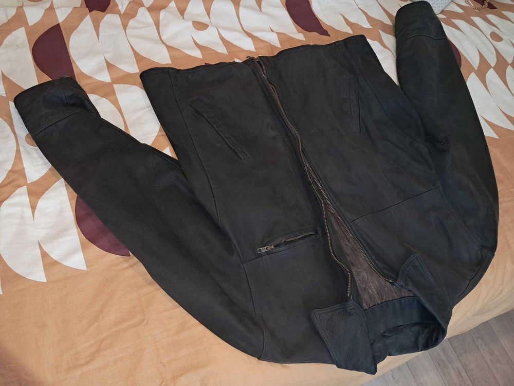 veste en cuir V�tements