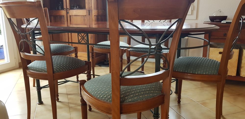 table en meurisier extensible 6/8 places+ chaises Meubles