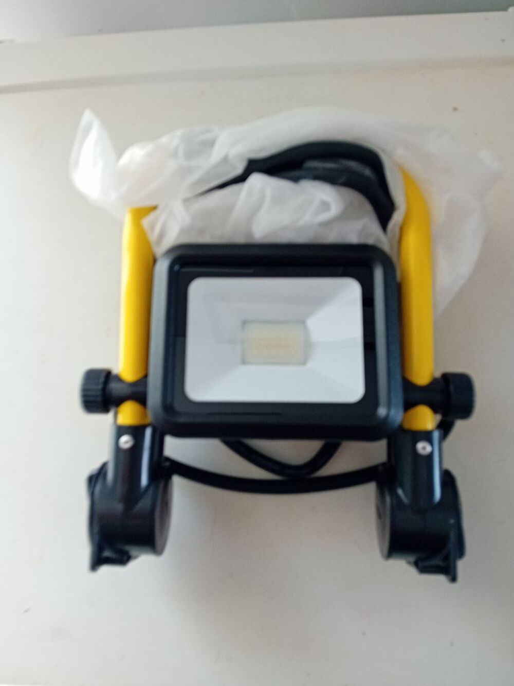 Projecteur de chantier Pliable avec LED Bricolage