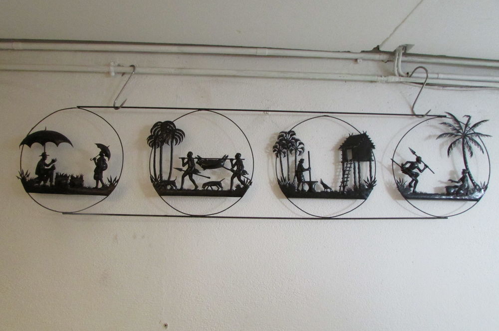 D&eacute;corations murales en fer cisel&eacute;, exotiques Dcoration