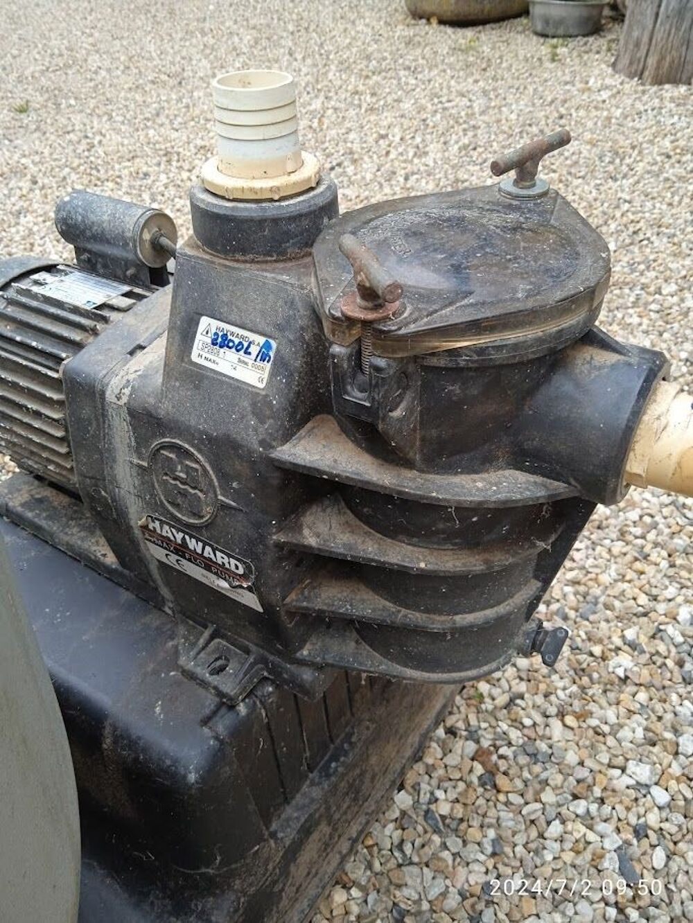 Filtration piscine 50 m3 HAYWARD Jardin