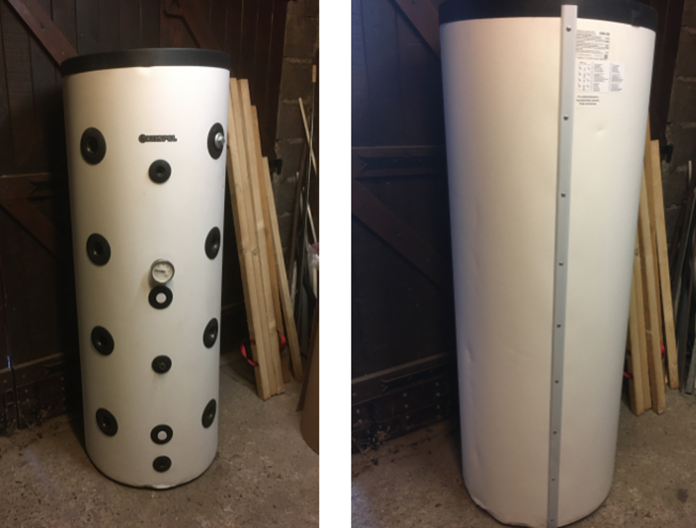 1 Cumulus Tampon SOLAIRE &eacute;changeur 200 L (K-SVW200) Electroménager