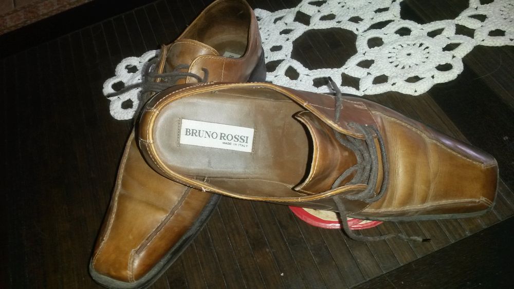 chaussures marron clair ITALIENNES 43 Chaussures