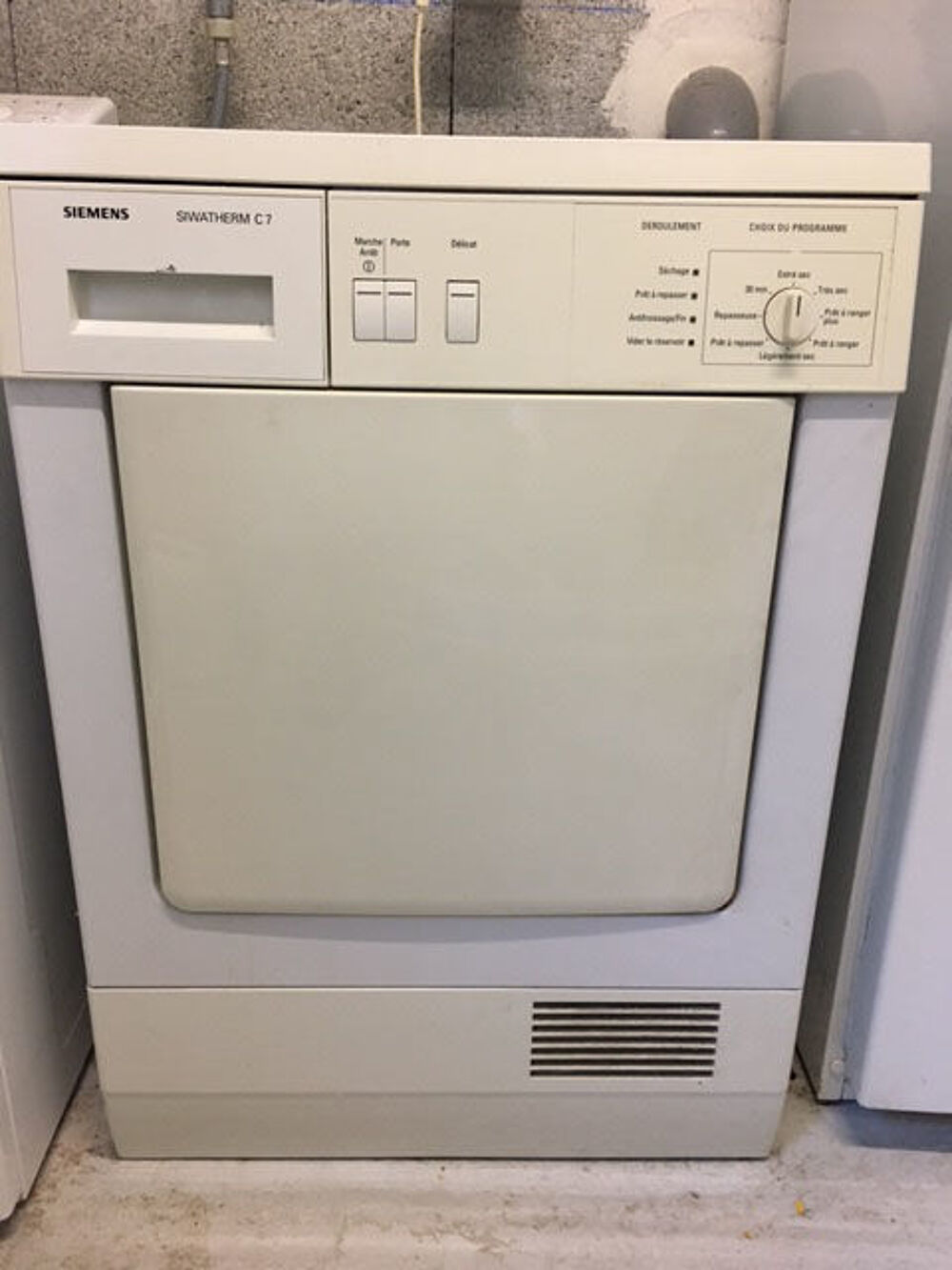 S&egrave;che linge Electroménager