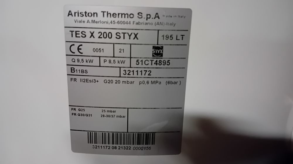 Chauffe eau gaz Electromnager