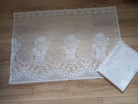 Une paire de petits rideaux blanc 8 Villiers (86)