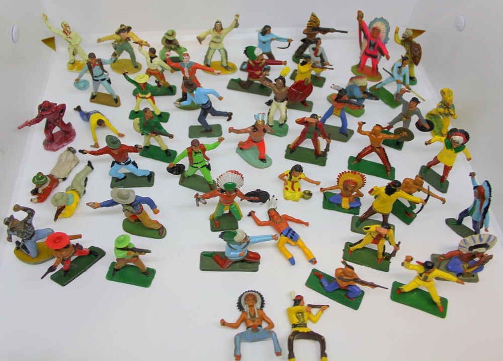 Grot lot de cowboys et indiens vintage Jeux / jouets