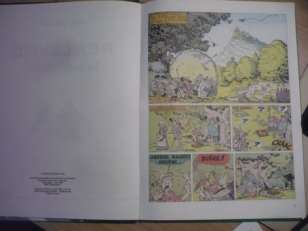BD PERCEVAN Le PAYS D'ASLOP de FAUCHE, LETURGIE &amp; LUGUY Livres et BD
