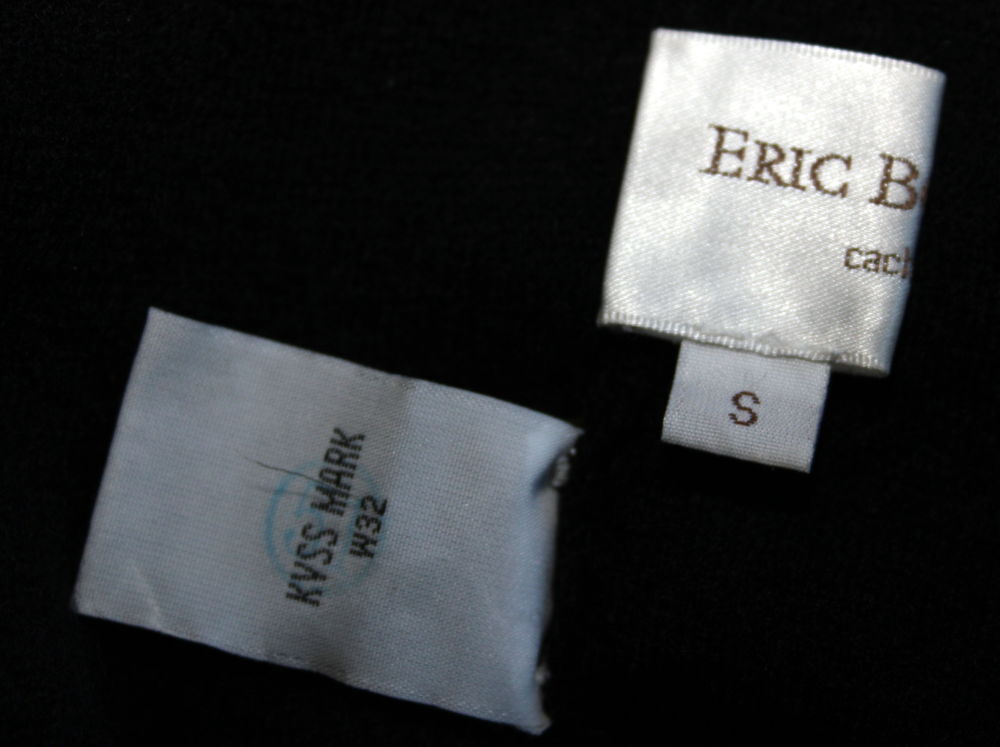 Jupe cachemire noire ERIC BOMPARD T.S Vêtements