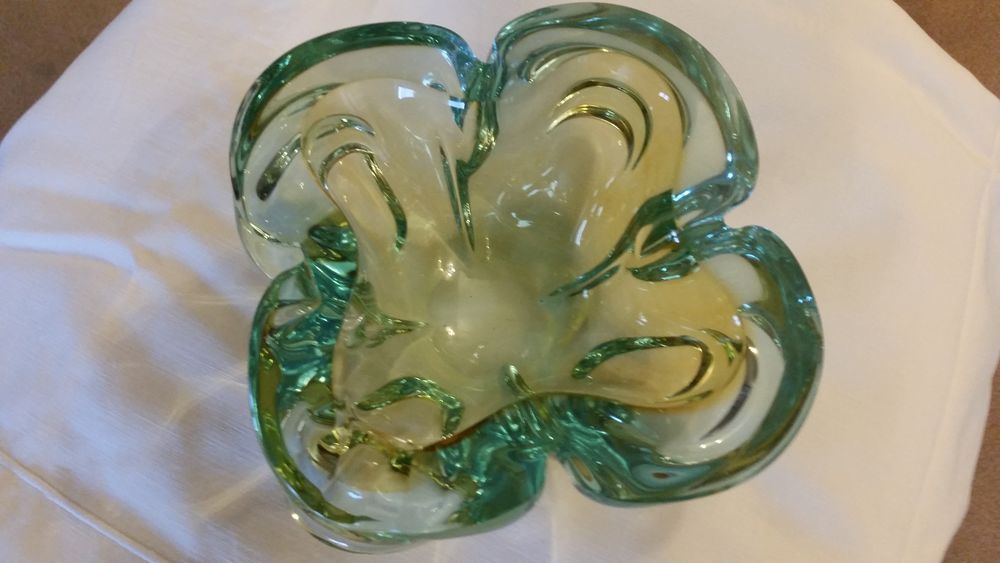 Cendrier ou Vide poche Cristal de Murano Décoration