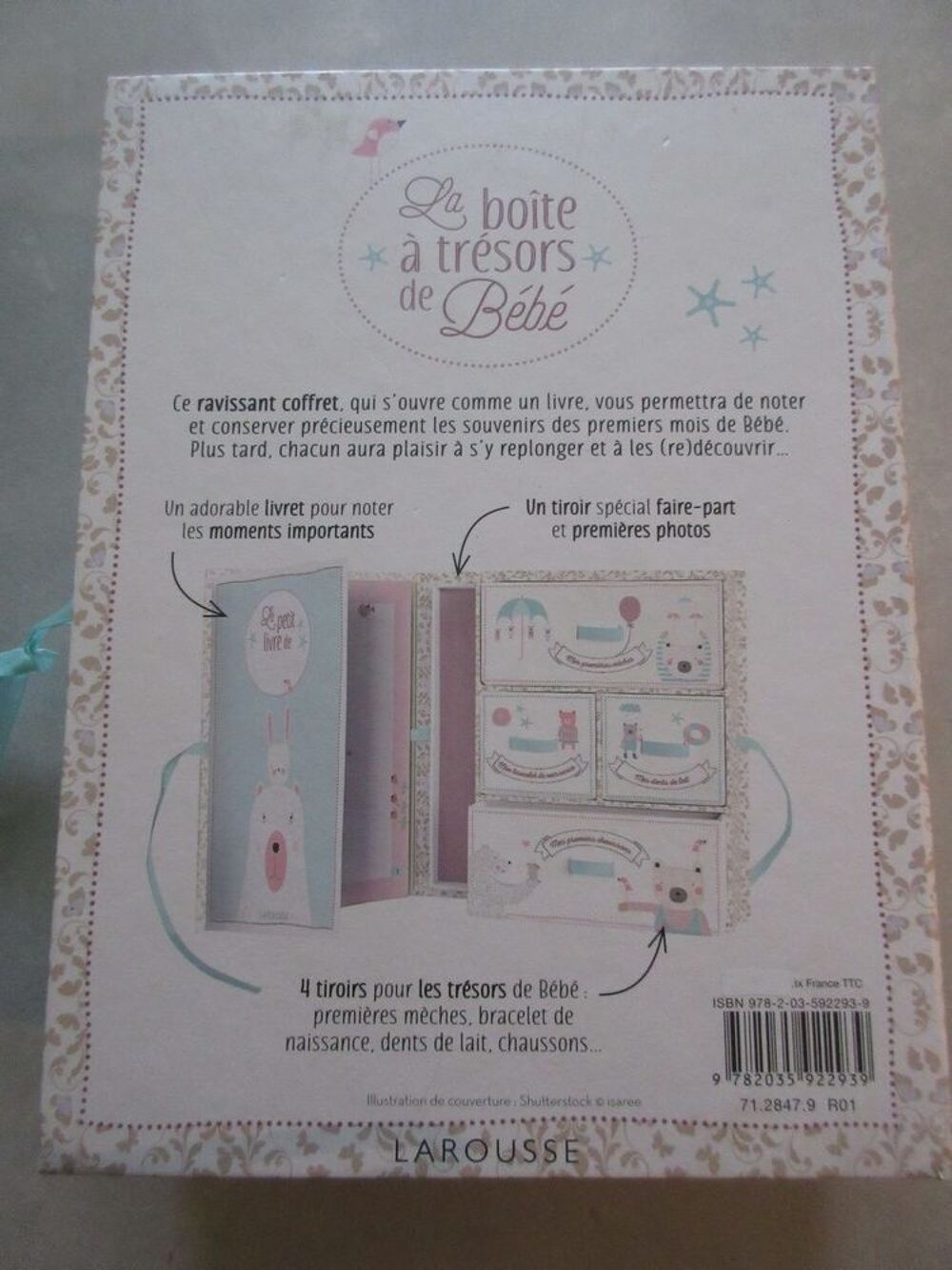 Boite &agrave; tr&eacute;sors de b&eacute;b&eacute; Puériculture