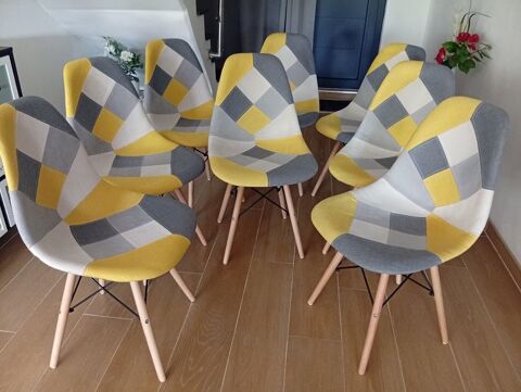chaises de salle à manger en patchwork 180 Armentières (59)