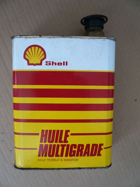 Bidon SHELL HUILE MULTIGRADE 15 Boisset-et-Gaujac (30)