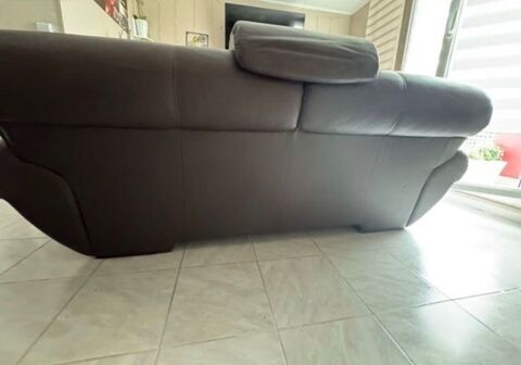 CANAPE CUIR MARRON CHÂTEAU DAX 350 Marseille 12 (13)
