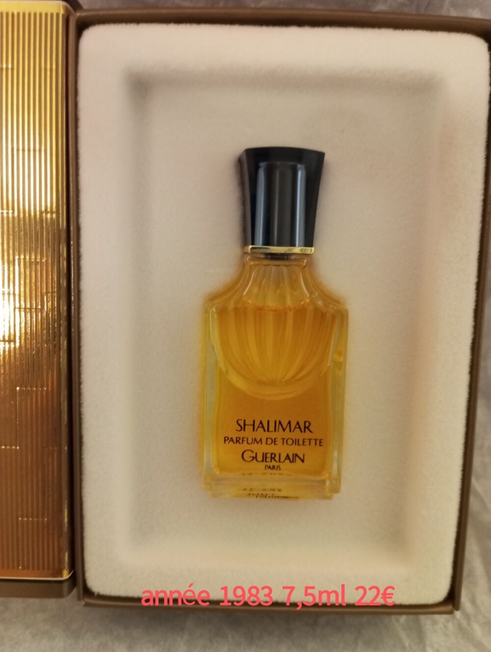 coffret miniature Shalimar de Guerlain 