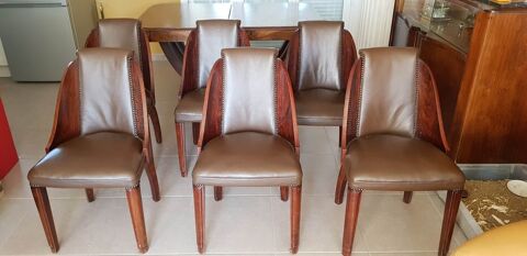 Chaises gondoles art dco 500 Saint-Denis-sur-Coise (42)